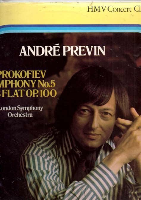 Prokofiev The London Symphony Orchestra André Previn Symphony No