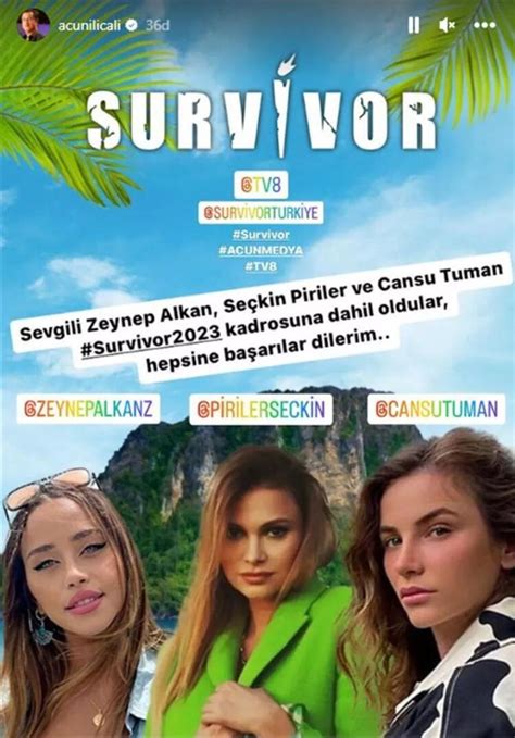 Son Dak Ka Survivor Yar Mac Lar Belli Oldu Acun Il Cal A Klad