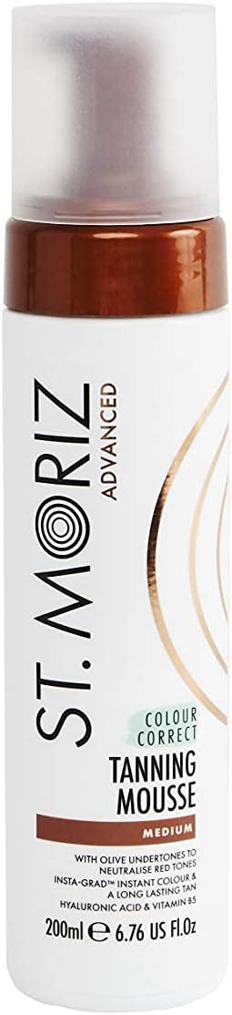 St Moriz Advanced Colour Correcting Tanning Mousse With Hyaluronic Acid