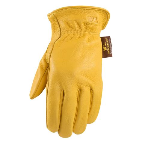 Wells Lamont Womens Deerskin Full Leather Slip On Gloves