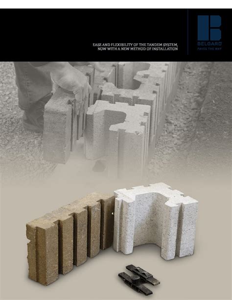 Tandem Modular Block Specifications Fontana Belgard