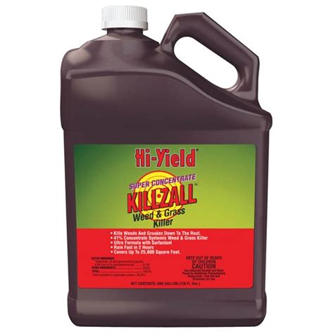 Hi Yield Killzall Weed And Grass Killer Super Concentrate 1 Gal