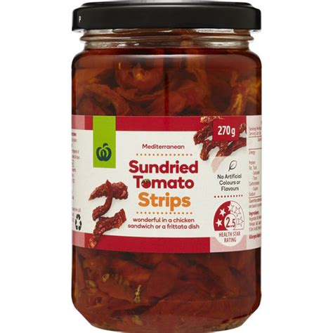 Woolworths Sundried Tomato Strips 270g Zula Getz