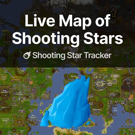 I built a live map of shooting stars across OSRS : r/2007scape