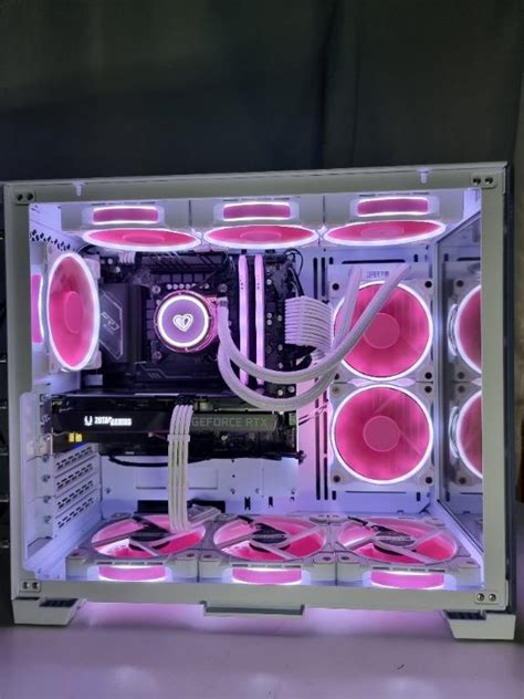 Free Delivery Pink Custom Gaming Pc Rtx 3060ti Zotac Intel I5