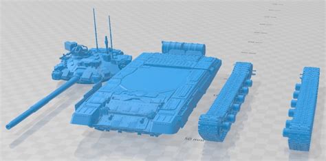 T-90 Tank – 3D Model – STL – 3D Printable Shop