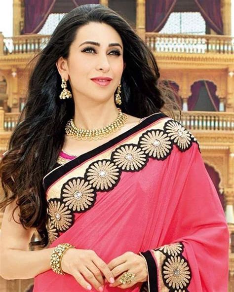 Gorgeous Karisma Kapoor Fashion Saree Saree Designs