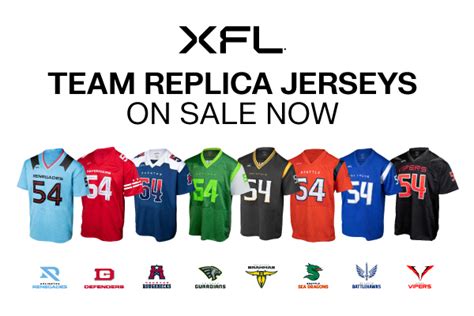 XFL Shop: XFL Team Jerseys On Sale Now, Priced at $189, Two Options