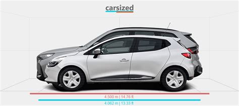 Dimensions Renault Clio 2012 2016 Vs BMW X1 2022 Present