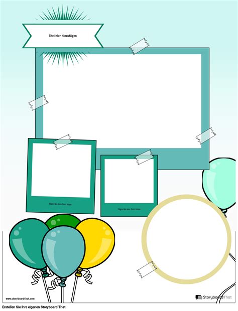 Lustiges Scrapbook Portrait Storyboard By De Examples