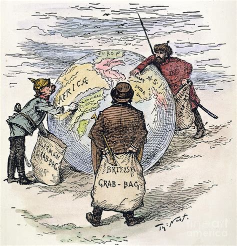 Cartoon Imperialism 1885 Drawing By Thomas Nast Fine Art America