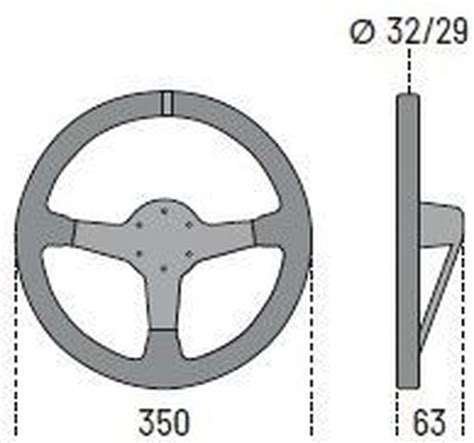 Auto Sportstuur Sparco L550 Monza Zwart Suede Diameter 350mm Bol