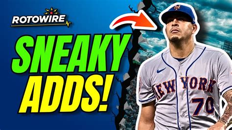 5 Sneaky Waiver Wire Adds II Fantasy Baseball April 22 26 YouTube