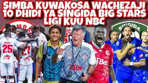 Habari Mbaya Wachezaji 10 Simba Kuukosa Mchezo Dhidi Ya Singida Big