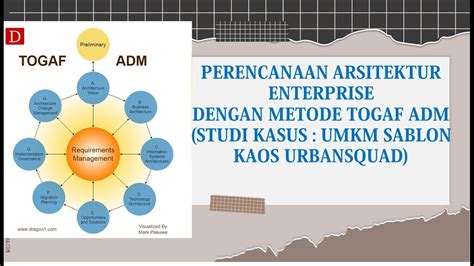 Perencanaan Arsitektur Enterprise Dengan Metode Togaf Adm Studi Kasus