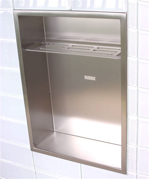 N1014 Stainless Steel Shower Niche By Redblock Industries