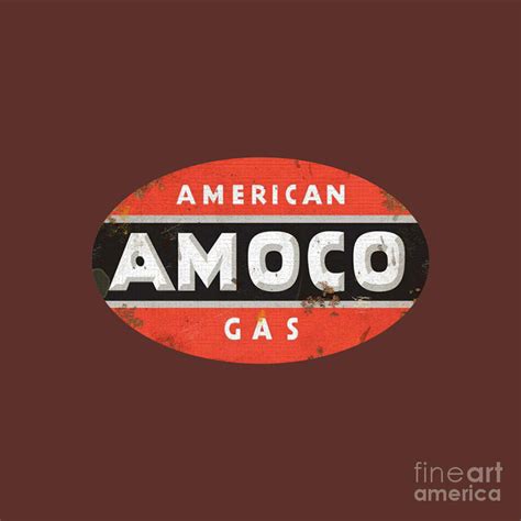 Amoco Drawing By Novi Yessi Fine Art America