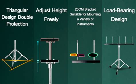 Ranming Jam Block Set Jam Block Percussion Stand Triangular