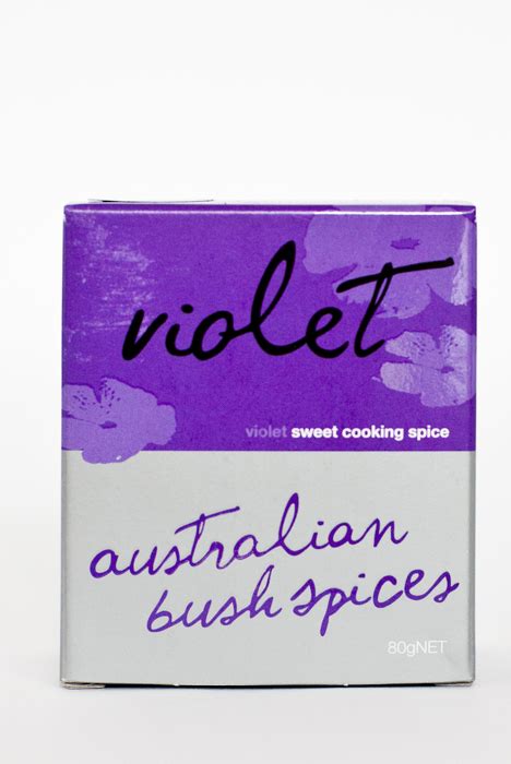 Wholesale Violet Sweet Cooking Spice Australian Bush Spices Fieldfolio