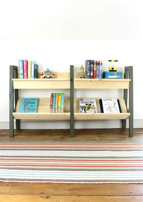 DIY Midcentury Modern Bookshelf - Jaime Costiglio