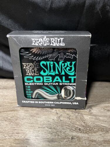 Pack Of Ernie Ball Cobalt Not Even Slinky Electric Guitar