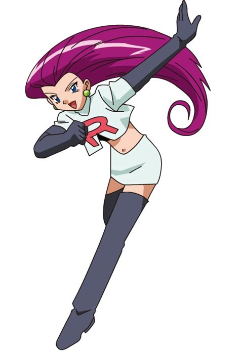 Página Para Colorir De Jessie Da Equipe Rocket Em Pokémon Para Imprimir