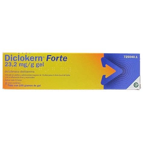 Buy Diclokern Forte Mg G Skin Gel G Deals On Kern Pharma Brand