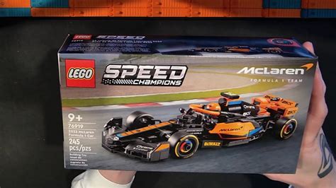 LEGO Speed Champions 2023 McLaren Formula 1 Car 76919 Build And Review