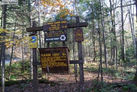 Hiking St Regis Mountain Saranac Lake Adirondacks New York