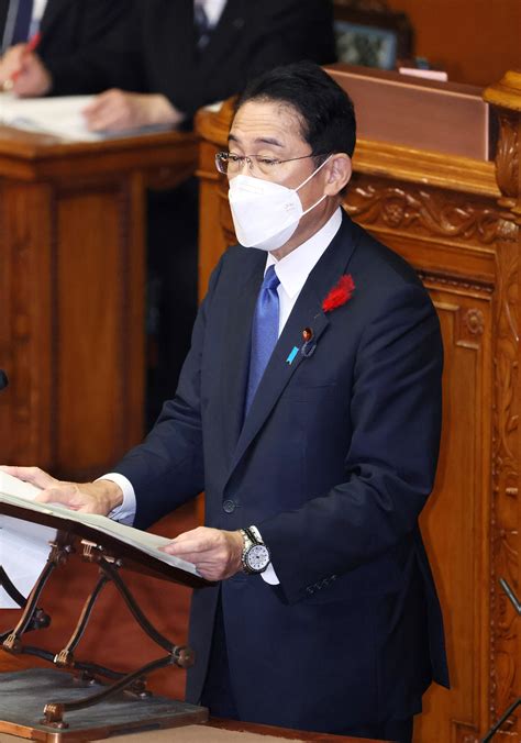 令和4年10月3日 第210回国会における岸田内閣総理大臣所信表明演説 総理の一日 首相官邸ホームページ