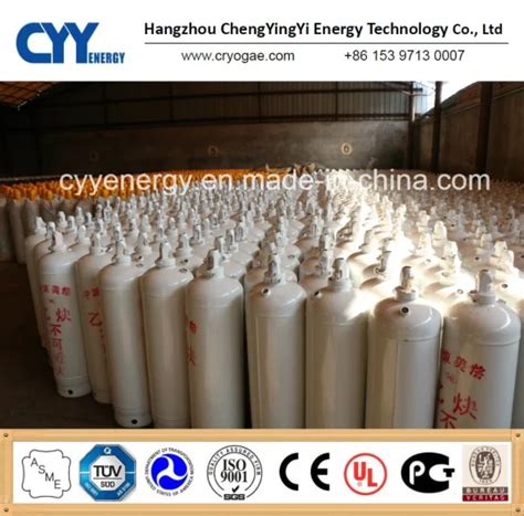 High Pressure Acetylene Nitrogen Oxygen Argon Carbon Dioxide Aluminum