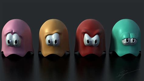 Pacman ghosts by Zairaam on DeviantArt