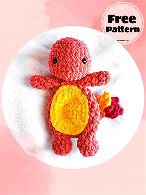 Free Charmander Crochet Pokemon Pattern