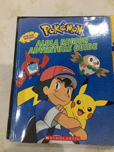 Pokemon Alola Region Adventure Guide Book For Sale In Kill Kildare