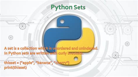 25 Complete Python Basics For Automation Python Sets YouTube