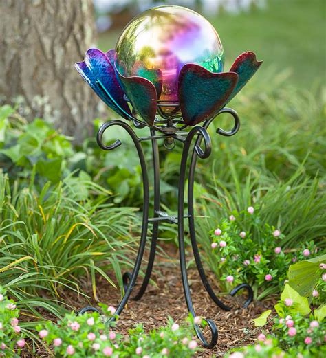 Turn Your Gazing Ball Display Into A Kinetic Piece Of Art Our Spinning