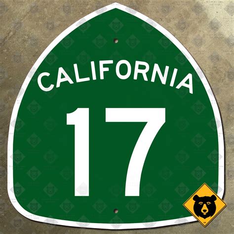 California State Route 17 highway marker - Signs by Jake