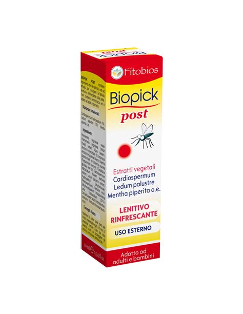 Anti Punture Di Insetto Biopick Post Roll On Ml Granfarma