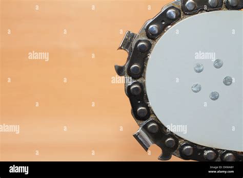 Chainsaw Bar and Chain Stock Photo - Alamy