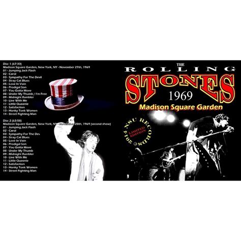 Live New York 1969 Nov 27and28 Ltd 2cd By The Rolling Stones Cd X 2 With Zorro800 Ref117567789