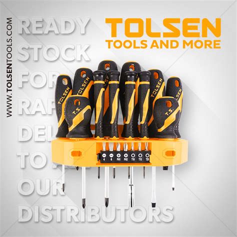 Tolsen 19pcs Screwdriver Set Wiltech Digital Electronics