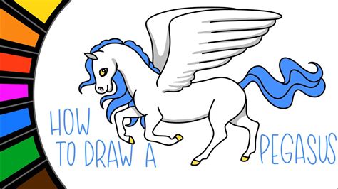 How To Draw A Pegasus Step By Step For Kids Alter Playground