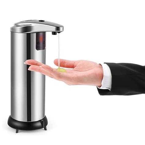 Automatic Soap Dispenser Handsfree Ir Sensor Hand Wash Touchless Stainless Steel Ozismart