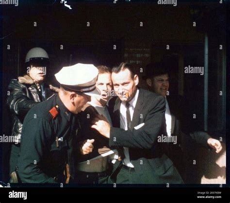 Lee Harvey Oswald arrested at the Texas Theatre, Dallas, Texas, 22 ...