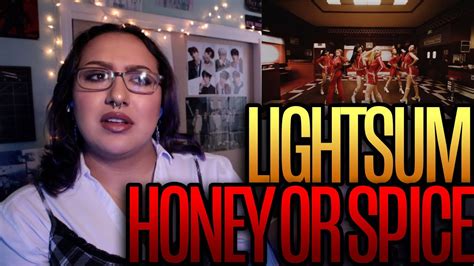 LIGHTSUM 라잇썸 Honey or Spice MV Reaction YouTube