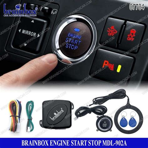 Promo Brainbox Engine Start Stop Button Tombol Starter Mobil Keyless