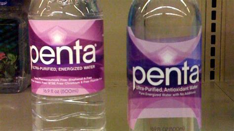 Before & After: Penta Water | Dieline - Design, Branding & Packaging ...