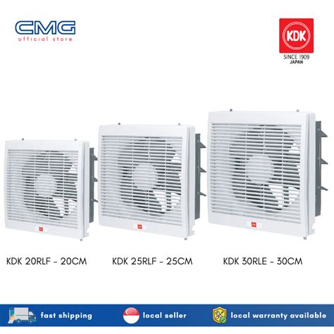 Kdk 2 Way Reversible Wall Mounted Exhaust Ventilating Fan With Louver