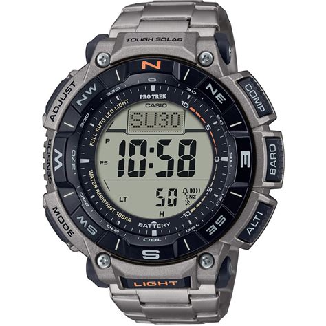 Casio Pro Trek Climber Line Titanium Prg 340t 7er