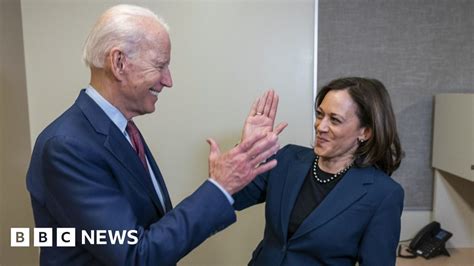 Biden Vp Pick Kamala Harris Chosen As Running Mate Bbc News